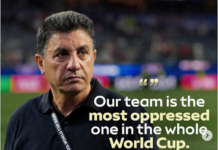 Iran's head coach Amir Ghalenoei