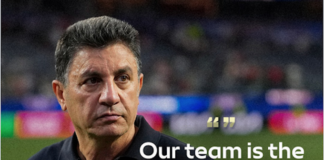 Iran's head coach Amir Ghalenoei
