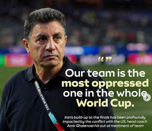At the World Cup, the Western media has set up a ‘moral checkpoint’ Iran's head coach Amir Ghalenoei