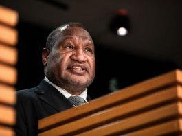 PNG Prime Minister James Marape