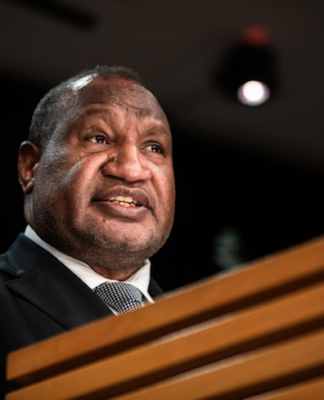 PNG Prime Minister James Marape