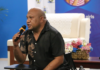 PNAG's Joey Tau in Honiara