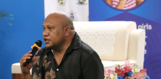 PNAG's Joey Tau in Honiara
