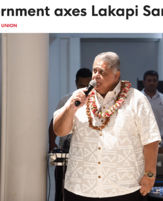The Samoan rugby crisis as reported by the Samoa Observer