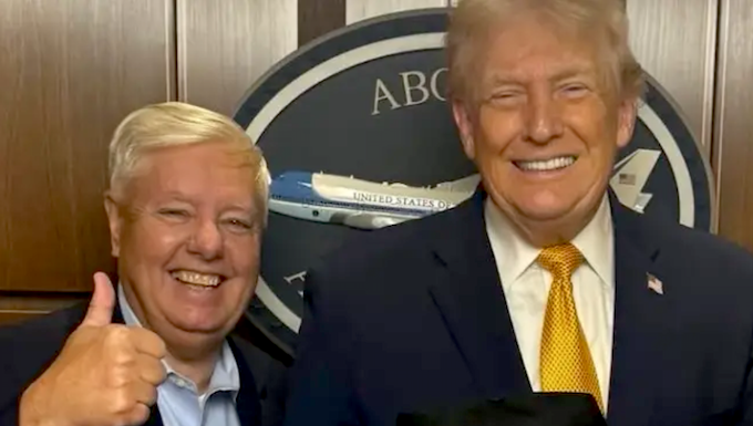 You could always count on Lindsey Graham to be the first and loudest voice arguing in favour of more death