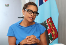 Fiji Minister of Information Lynda Tabuya