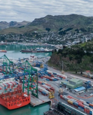 Lyttelton Port . . . controversial DP World-backed Tonui Consortium proposal rejected