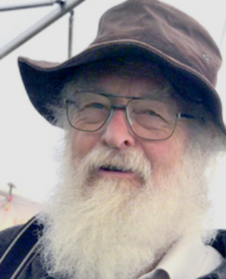 The Akaroa Mail editor and owner Michael de Hamel, 41 years at the helm