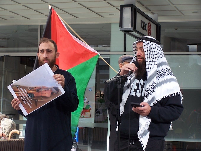 Palestinian activist Mousa Taher