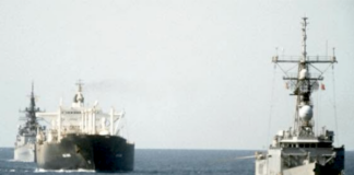 Operation Earnest Will, 1987, when the US Navy escorted Kuwaiti oil tankers for free