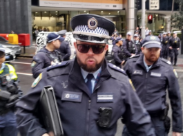 Police presence at Australian Special Envoy Jillian Segal's presentation to the Bondi Royal Commission into Antisemitism hearing last week
