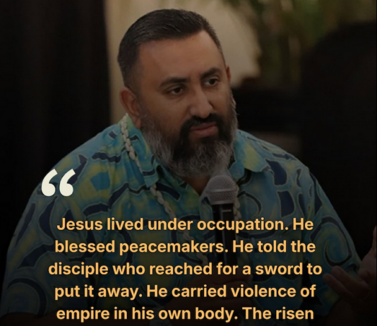 Reverend James Bhagwan, general secretary of the Pacific Conference of Churches