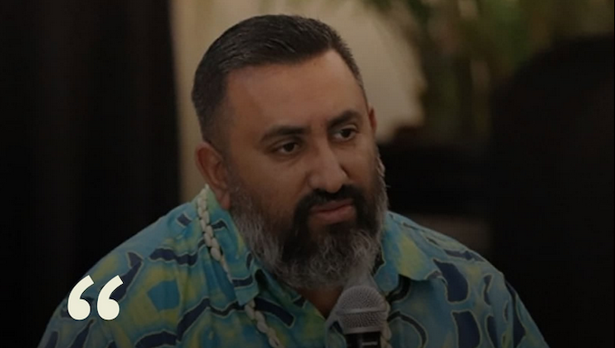 Reverend James Bhagwan, general secretary of the Pacific Conference of Churches