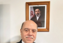 Iranian Ambassador to New Zealand Reza Nazar Ahari