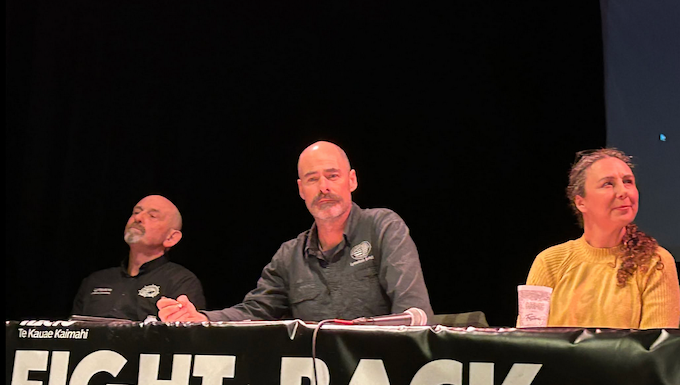 Saige England: Capitalism. Colonialism. Why the DP World money trail leads to destruction Lyttelton local and environmental campaigner Sara Campbell