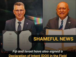 A controversial Fiji and Israeli plan to cooperate in security training has triggered criticism