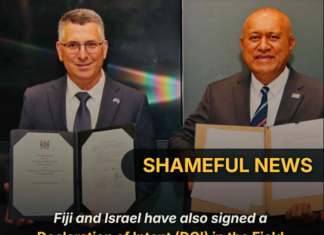 Fiji joins global Israel allies network, security plan slammed as ‘shameful’ A controversial Fiji and Israeli plan to cooperate in security training has triggered criticism