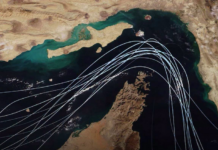 Lim Tean: You cannot bomb a strait open – Hormuz, Chabahar and the coming battle for Bab el-Mandeb Look at this image. The thin white lines are what remains of the world’s most important oil artery - the Strait of Hormuz