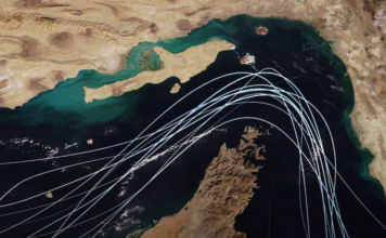 Lim Tean: You cannot bomb a strait open – Hormuz, Chabahar and the coming battle for Bab el-Mandeb Look at this image. The thin white lines are what remains of the world’s most important oil artery - the Strait of Hormuz