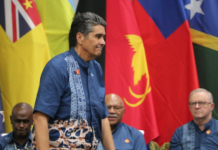 Palau's President Surangel Whipps Jnr