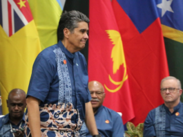 Palau's President Surangel Whipps Jnr