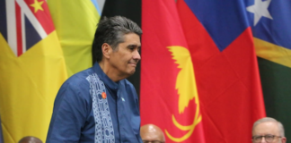 Palau's President Surangel Whipps Jnr
