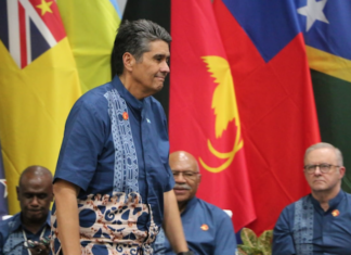 Palau's President Surangel Whipps Jnr