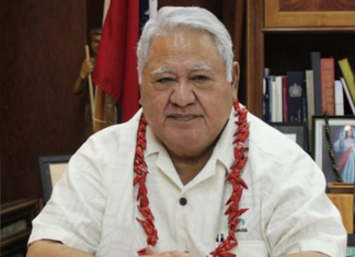 Samoa's opposition leader Tuilaepa Dr Sailele Malielegaoi