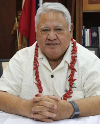 Samoa's opposition leader Tuilaepa Dr Sailele Malielegaoi
