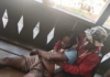 A Papuan casualty on Monday