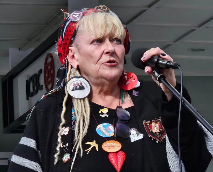 Jacqueline “Jax” Taylor of the Stand With Palestine Waiheke community group