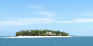 The Beachcomber Island resort off Nadi in Fiji