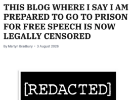 Gagged NZ editor’s ‘free speech’ case adjourned as judge warns Daily Blog over ‘contempt’ risk These "Legally censored - Redacted" lines now replace headlines over two Daily Blog editorials published prior to today's Auckland District Court hearing