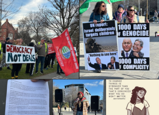 "Democracy not deals"