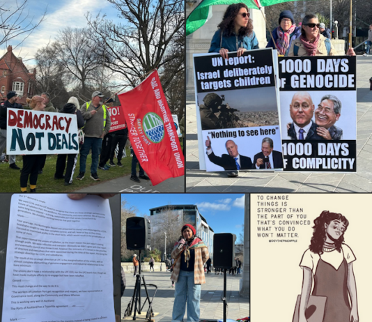 "Democracy not deals"