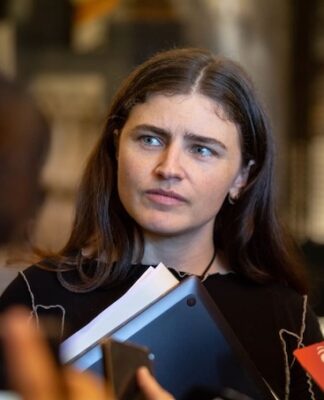 NZ's Green Party co-leader Chlöe Swarbrick