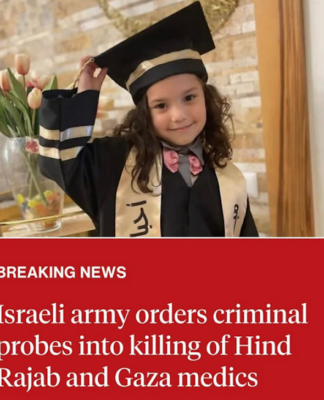 After two years of denial, Israel has officially admitted firing on the 5-year-old Hind Rajab’s car