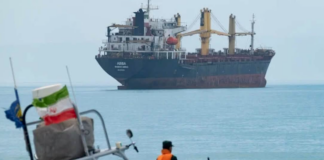The key Hormuz question that everybody is avoiding An Iranian naval speedboat patrolling the Strait of Hormuz