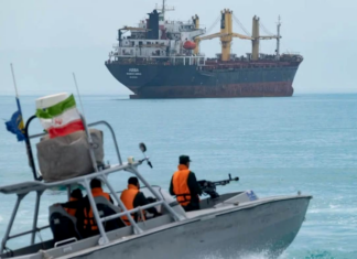 The key Hormuz question that everybody is avoiding An Iranian naval speedboat patrolling the Strait of Hormuz