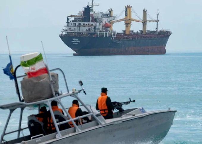 The key Hormuz question that everybody is avoiding An Iranian naval speedboat patrolling the Strait of Hormuz