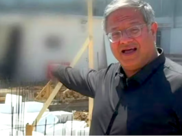 Israeli National Security Minister Itamar Ben-Gvir . . . visiting the construction site of a gallows being built to hang Palestinians