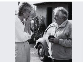 AI slop: "Imagine a world where a British royal princess and a former Uruguayan guerrilla fighter shared their deepest reflections on life
