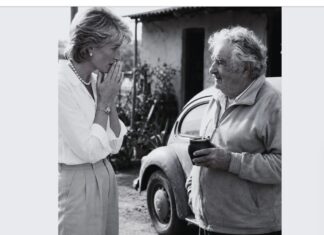 AI slop: "Imagine a world where a British royal princess and a former Uruguayan guerrilla fighter shared their deepest reflections on life