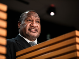 PNG Prime Minister James Marape