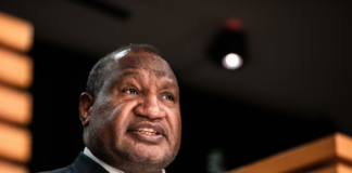 PNG Prime Minister James Marape