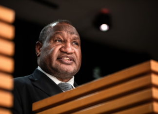 PNG Prime Minister James Marape