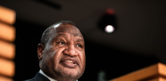 PNG Prime Minister James Marape