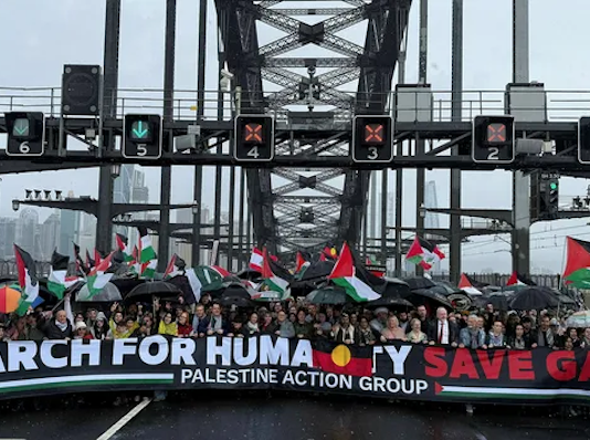 Australia's march for humanity and an end to Israel's Gaza genocide