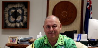 Cook Islands Party leader Mark Brown