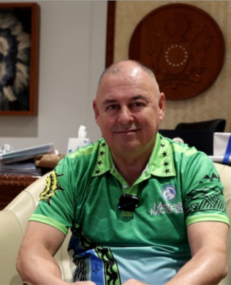 Cook Islands Party leader Mark Brown